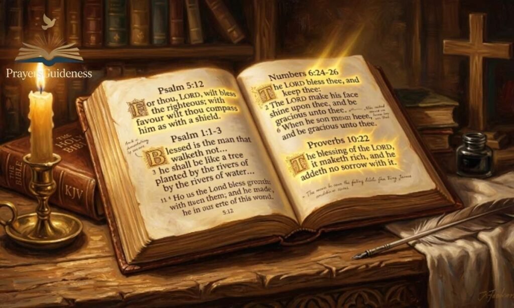 Powerful KJV Bible Verses About Blessings and Favor