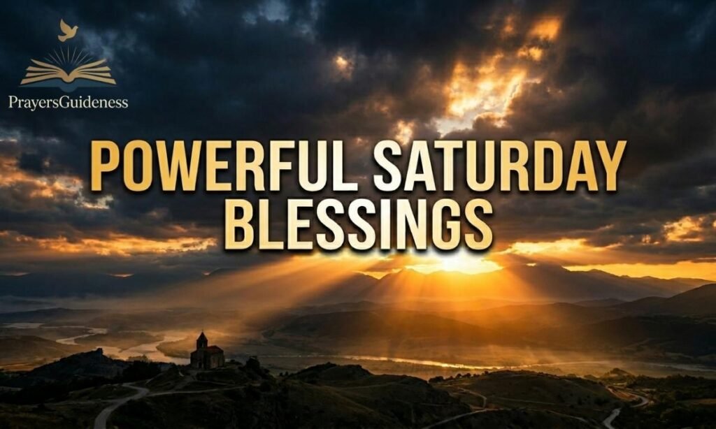 Powerful Saturday Blessings