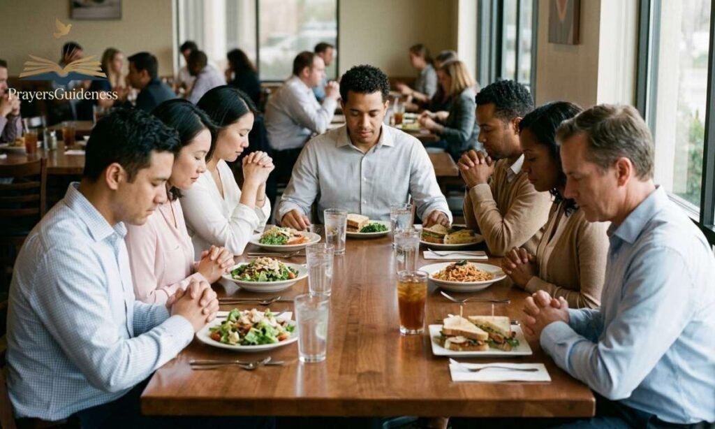 Prayer Before Eating With Coworkers
