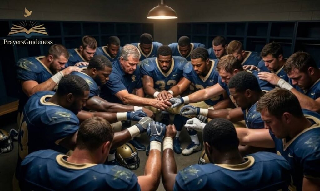 Pre-Game Team Prayer