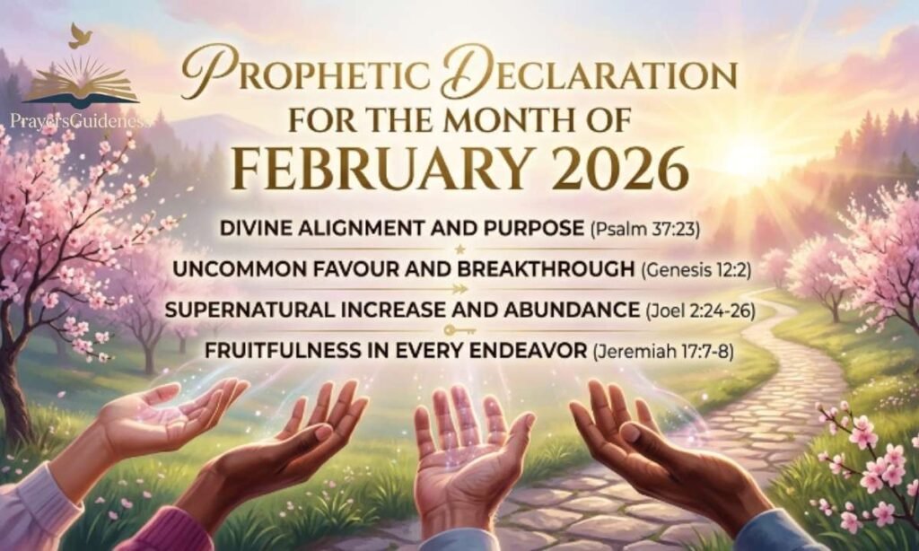 Prophetic Declaration for the Month of February