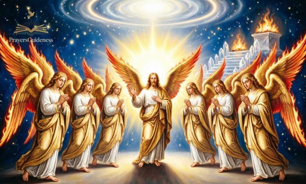 Seraphim The Fiery Worshipers at God's Throne