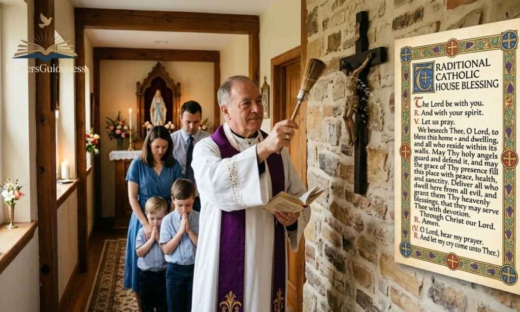 Traditional Catholic House Blessing Prayer