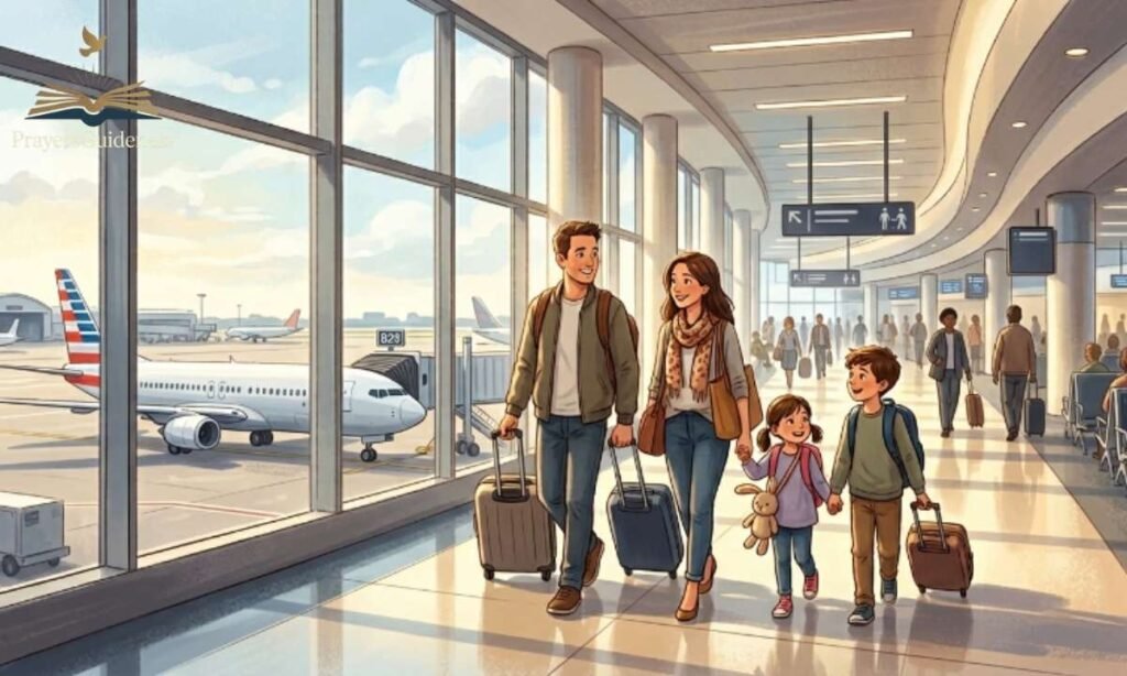 A Prayer for Safe Travel by Plane
