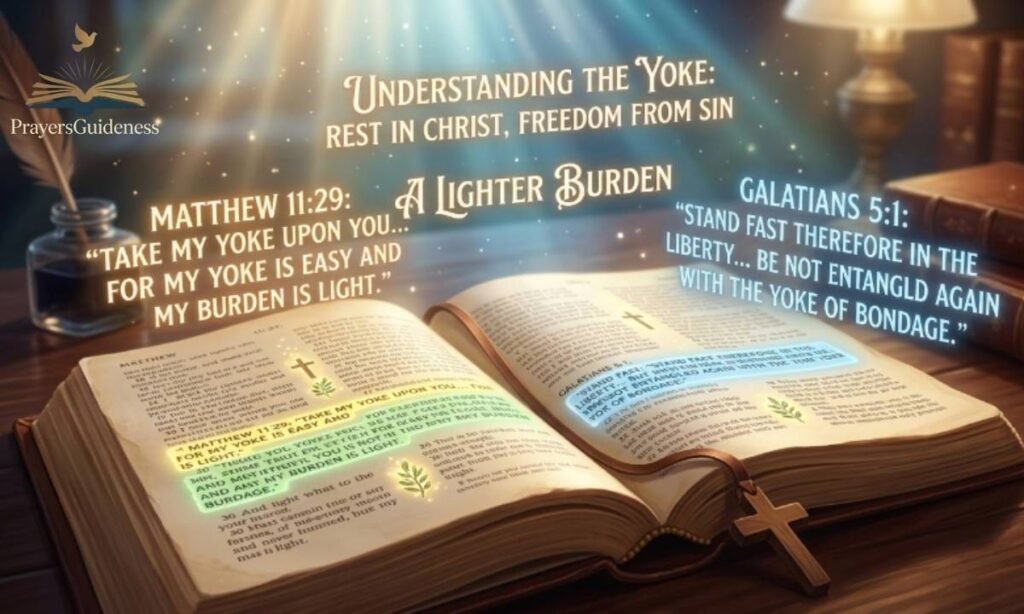 Bible Verses About the Yoke and Their Meaning