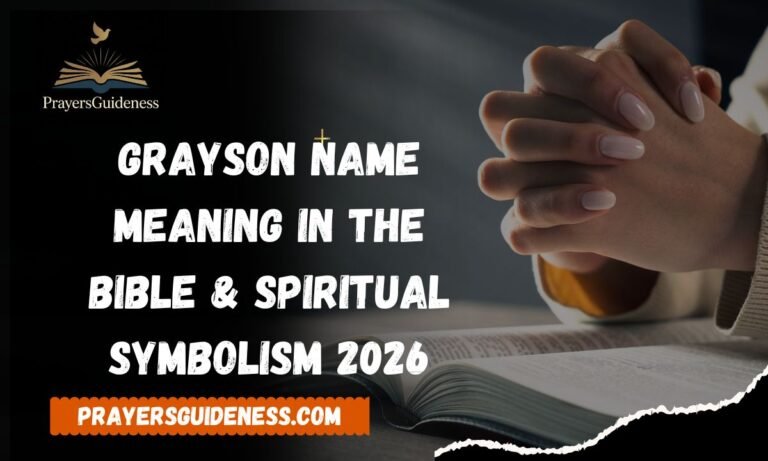 Grayson Name Meaning in the Bible
