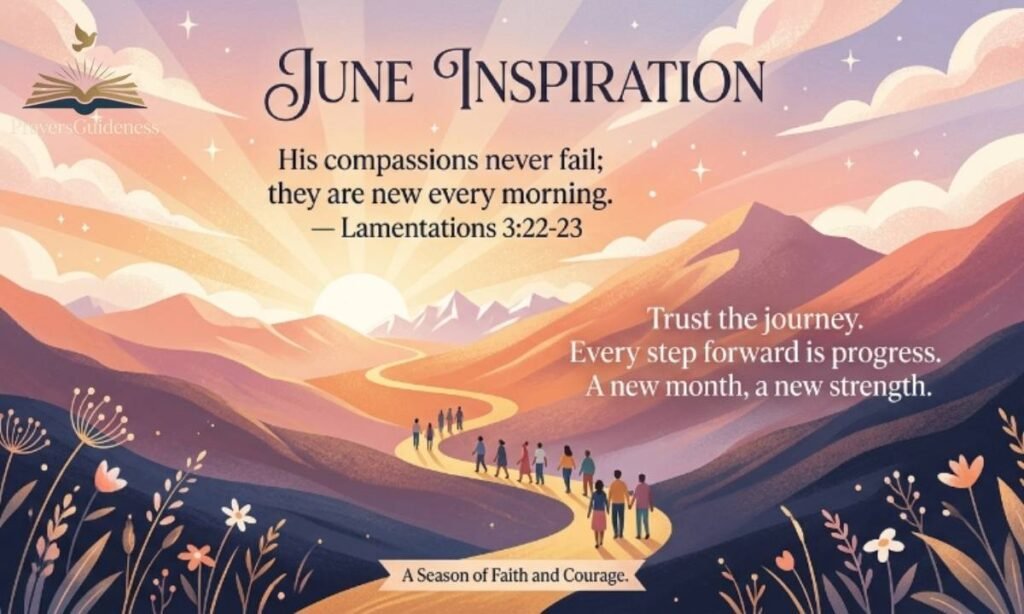 June Inspirational Quotes for Motivation and Faith