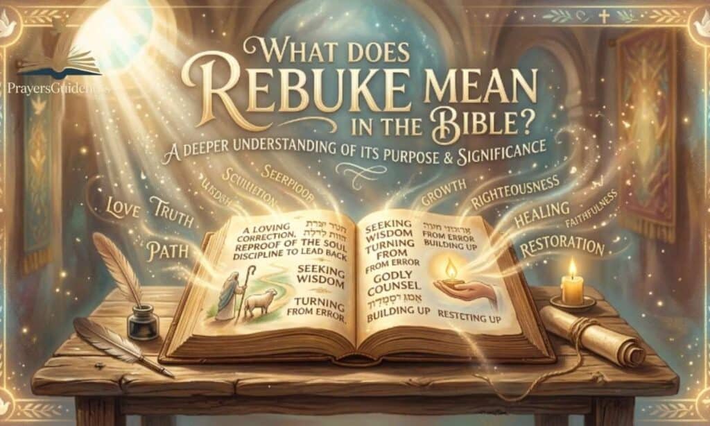 Rebuke Mean in the Bible