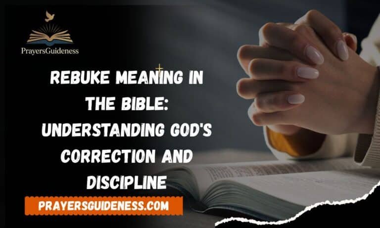 Rebuke Meaning in the Bible