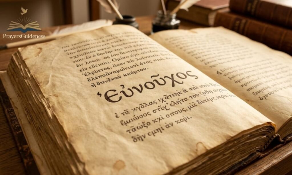 The Greek Word for Eunuch Eunouchos