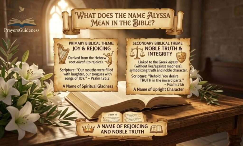 What Does the Name Alyssa Mean in the Bible