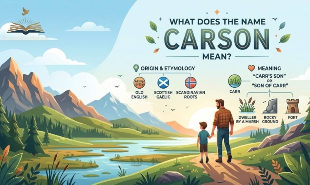What Does the Name Carson Mean