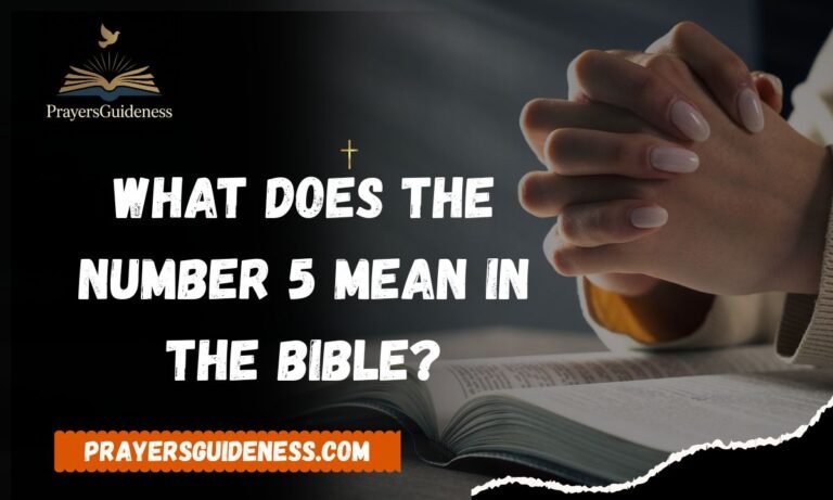 the Number 5 Mean in the Bible