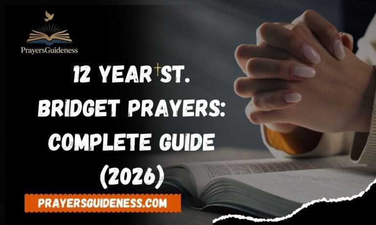 12 Year St. Bridget Prayers