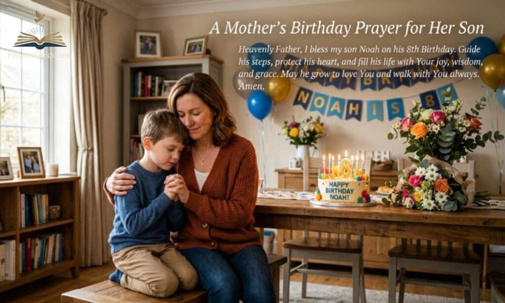 Birthday Prayers for Son from Mother