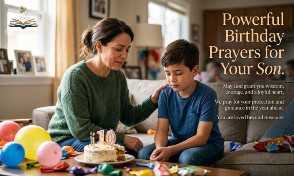 Powerful Birthday Prayers for Your Son