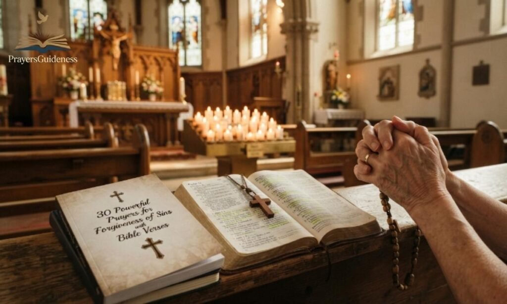 Powerful Prayers for Forgiveness of Sins with Bible Verses
