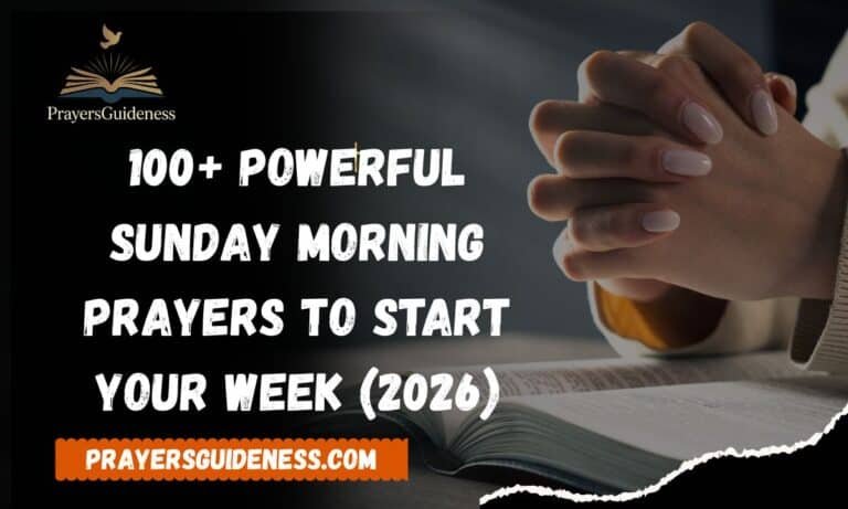 Sunday Morning Prayers
